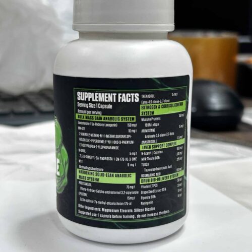 GENETIC PHARMA INSANE BULK | 100% GENUINE WITH OFFICIAL SCRATCH CODE IN BOX - Image 2