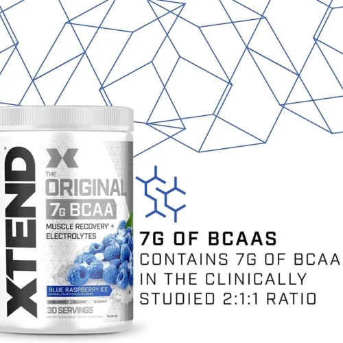 Xtend The Original 7G BCAA 420g Blue Raspberry Ice - Image 3