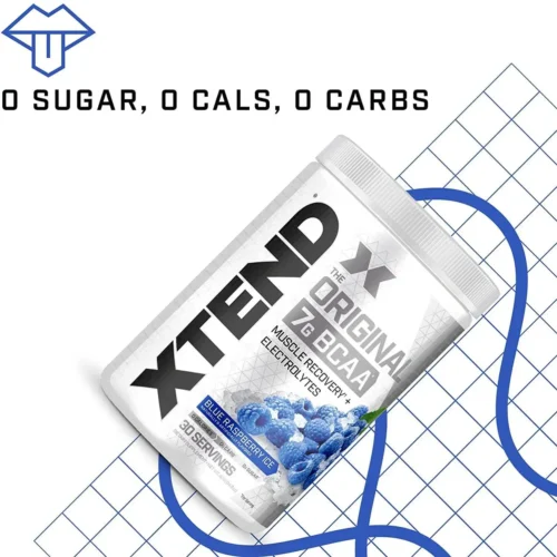 Xtend The Original 7G BCAA 420g Blue Raspberry Ice - Image 5