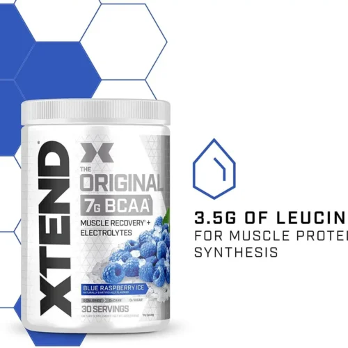 Xtend The Original 7G BCAA 420g Blue Raspberry Ice - Image 4