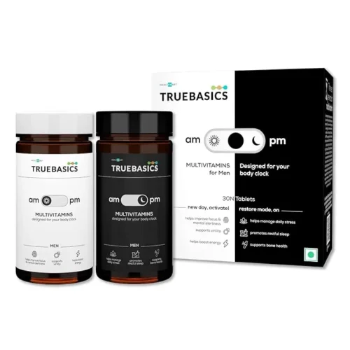 Healthkart TrueBasics am:pm Multivitamins for Men 30 Tablets