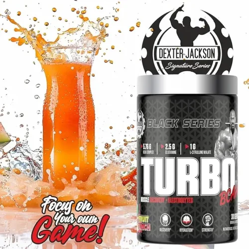 Dexter Jackson Black Series Turbo BCAA 390g Fruit Punch - Image 5