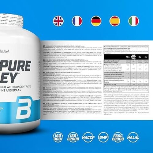 BioTechUSA 100% Pure Whey Protein 2.27 kg Chocolate - Image 2