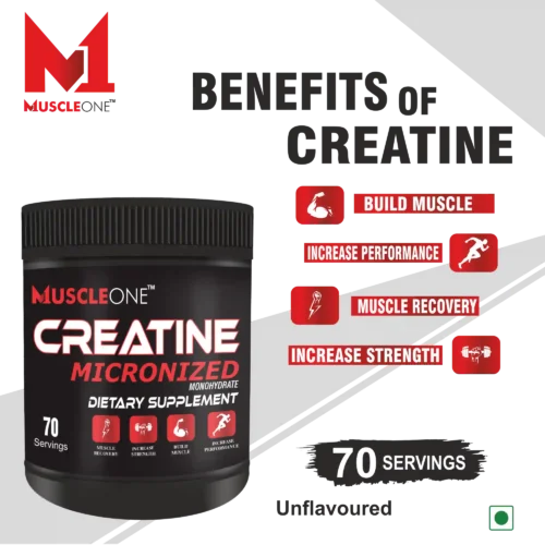 Muscle One Creatine Micronized Monohydrate 210g Unflavored - Image 5