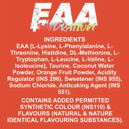 Ripped Up Nutrition Pro Series EAA + Hydration Essential Amino Acids 300g Peach Iced Tea - Image 6