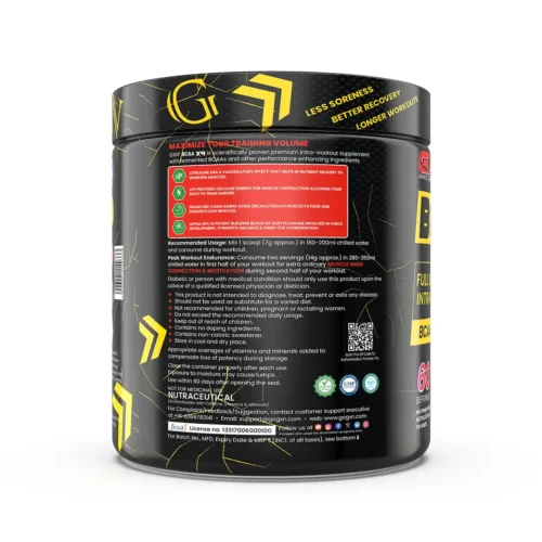 GXN BCAA X9 420g Strawberry Melon - Image 2