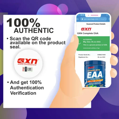 GXN Complete EAA 300g Orange Blast 30 Servings - Image 4
