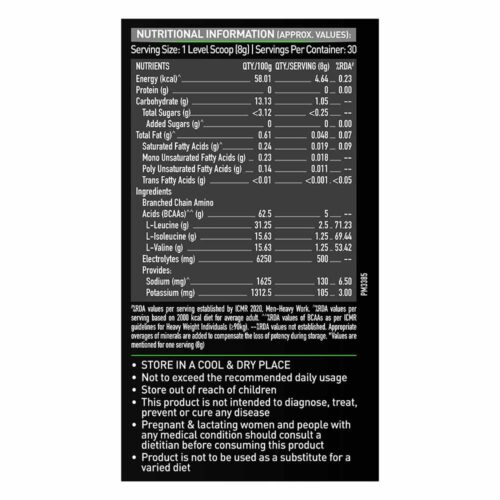 MuscleBlaze BCAA Pro Essential Amino Acids 240 g (0.53 lb) Litchi - Image 5