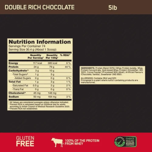 Optimum Nutrition Gold Standard Whey Protein