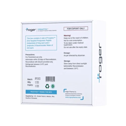 Roger Pharma Proaptox | Fat-Targeted Proapoptotic Peptide (Adipotide)