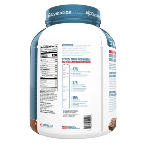 Dymatize ISO100 Hydrolyzed Whey Isolate 2.3 kg (5 lb) – Gourmet Chocolate