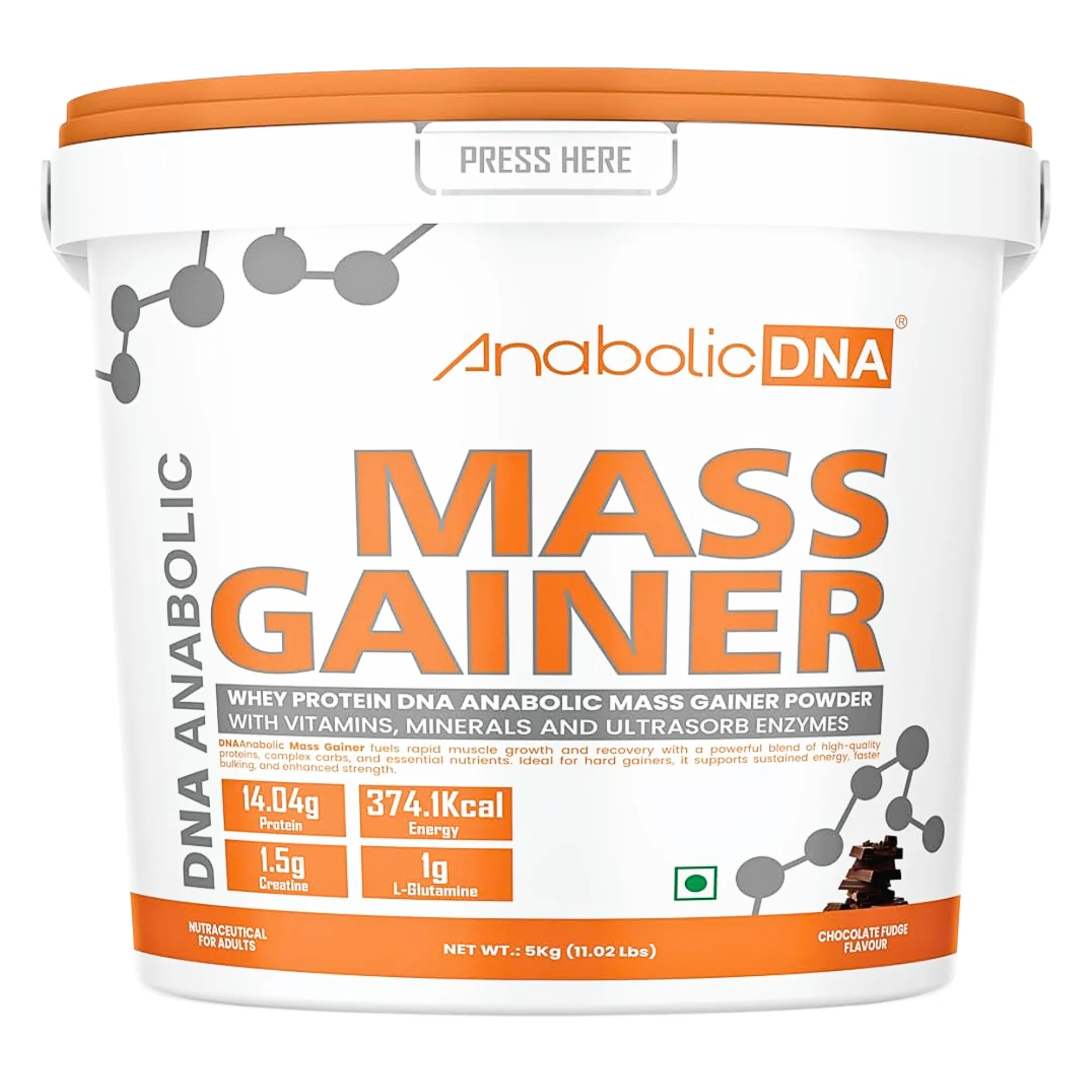 AnabolicDna Mass Gainer 5Kg AnabolicDna Mass Gainer 5Kg
