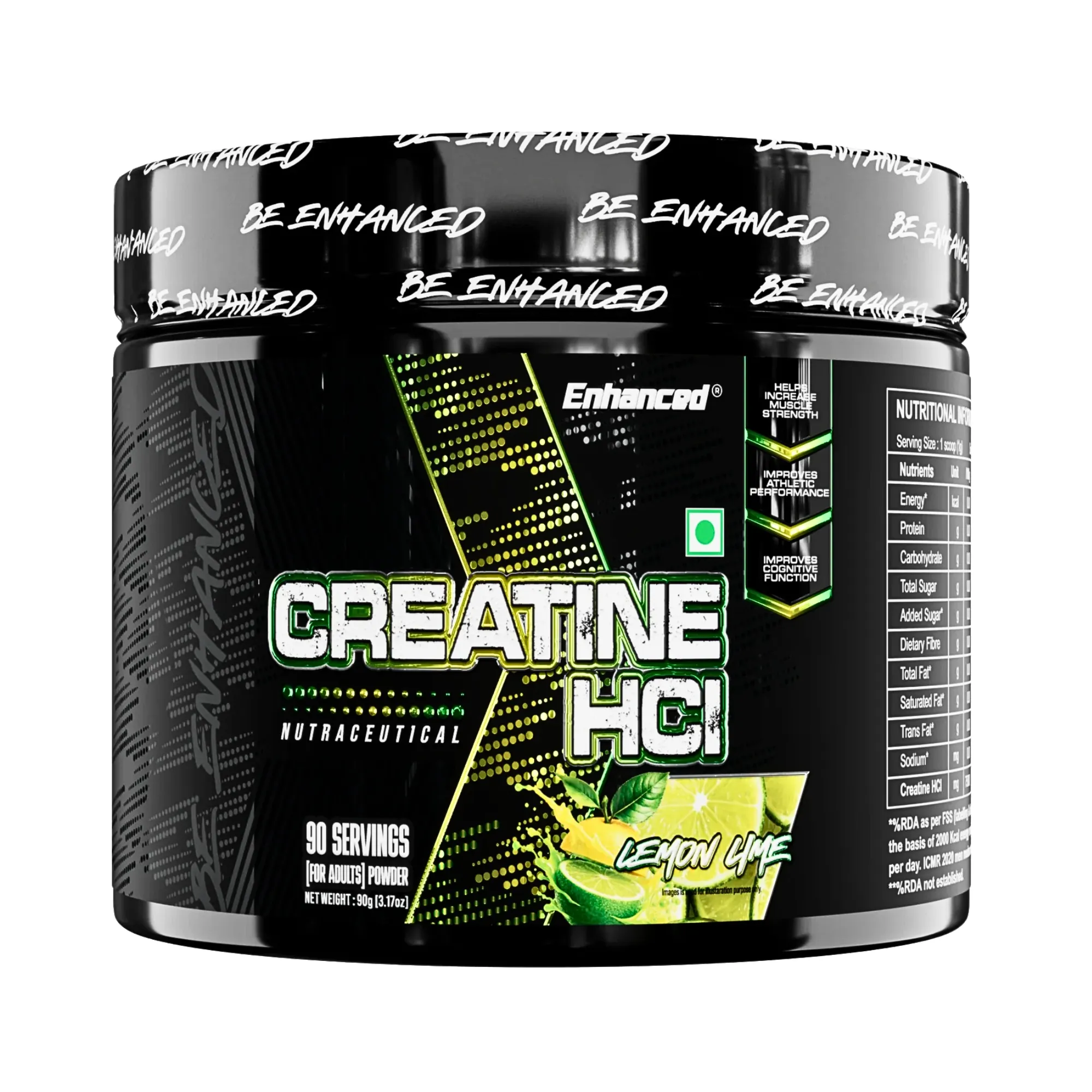 Enhanced Creatine HCL 90 Servings Enhanced Creatine HCL 90 Servings