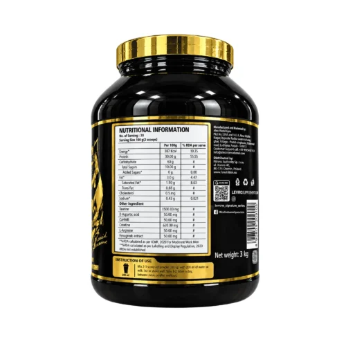 Kevin Levrone Anabolic Mass 3kg | Chocolate Flavour