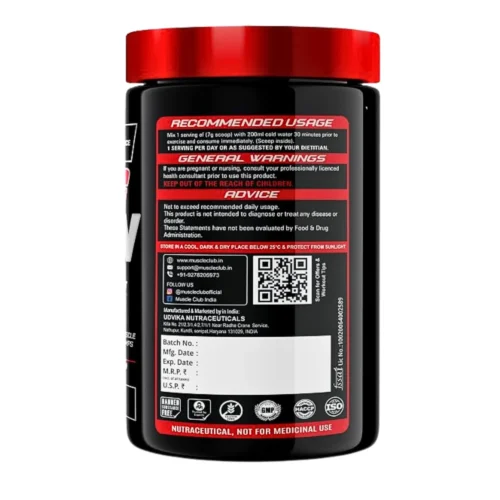 Muscle Club Ring Man Pre-Workout 60 Servings